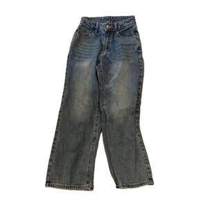 Shein Mid Rise Baggy Flared Blue Jean Size XS Petite